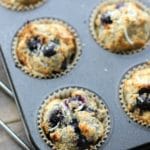 Coconut Blueberry Muffin