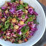 vegan asian quinoa salad