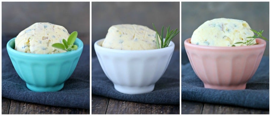 This Herb Butter is a convenient way to quickly add flavor to your cooking | gardeninthekitchen.com