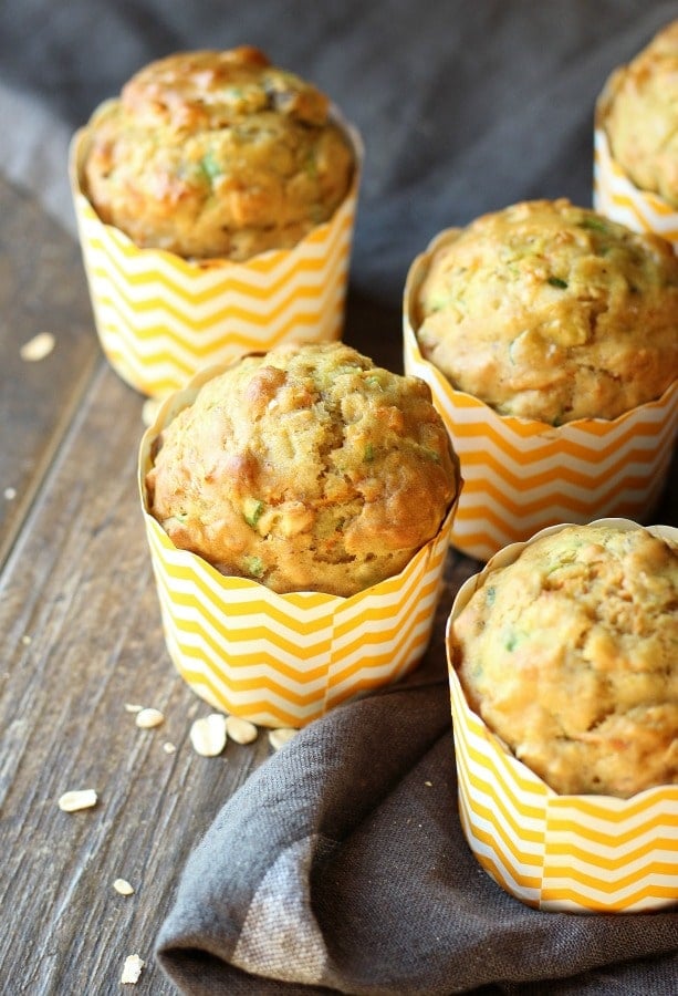 Make your mornings a lot simpler with a batch of these delicious hearty and healthy Morning Glory Muffins! gardeninthekitchen.com