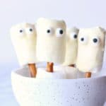 White Chocolate Marshmallow Ghosts