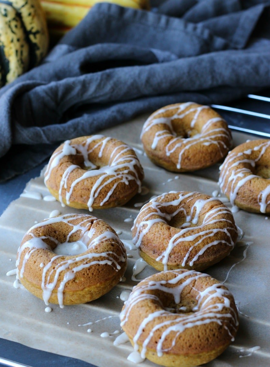 OMG These are the BEST Pumpkin Donuts on Earth! gardeninthekitchen.com