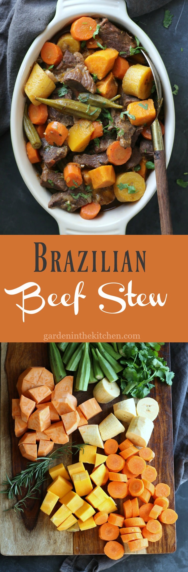 Brazilian Beef Stew | gardeninthekitchen.com