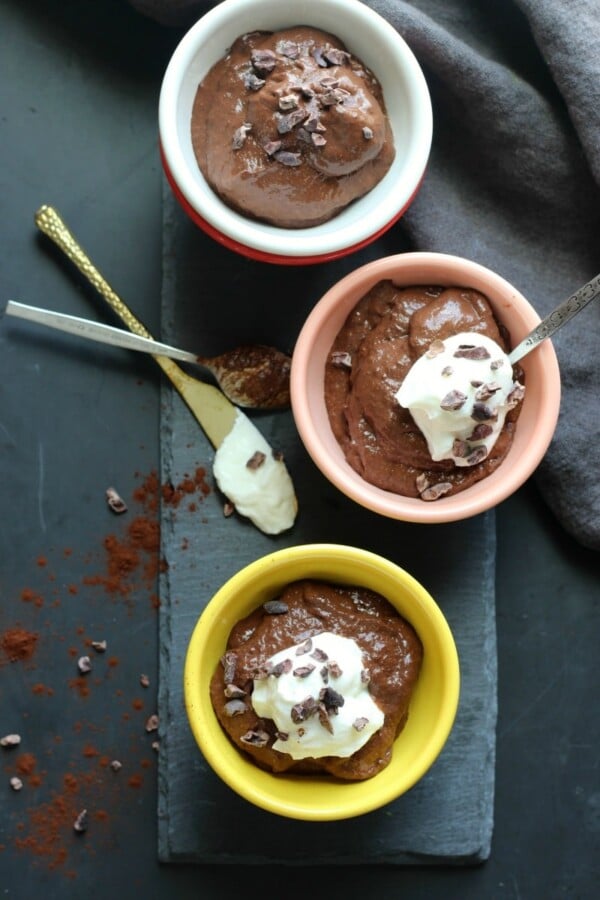 Chocolate Chia Pudding ( Vegan + Gluten-free)