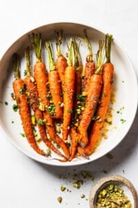 easy herb roasted carrots