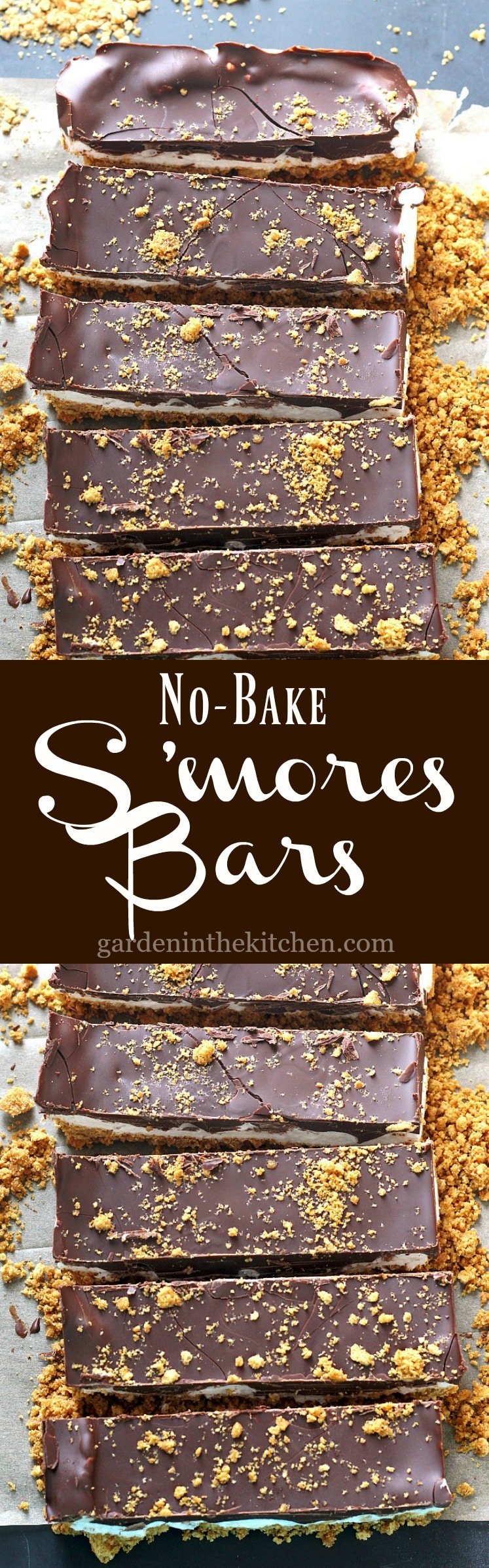 No-Bake S’mores Bars