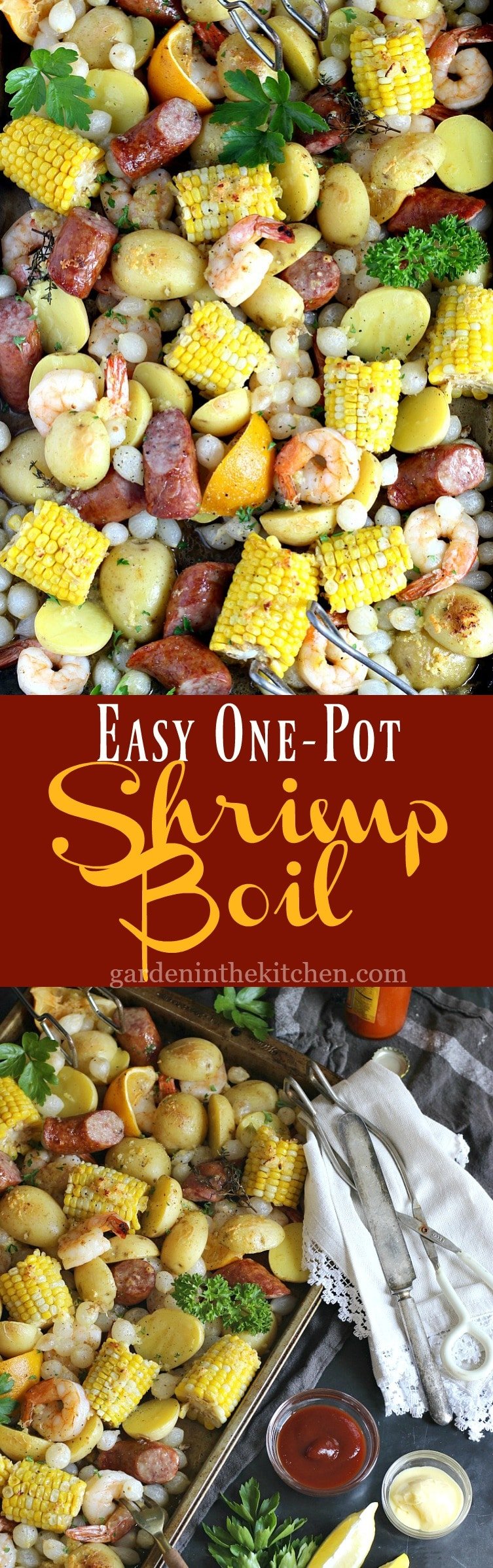 Easy One Pot Shrimp Boil