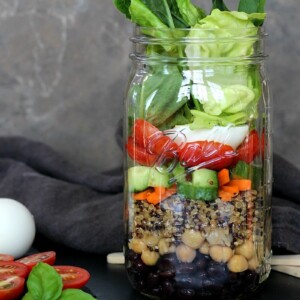 Protein Power Mason Jar Salad