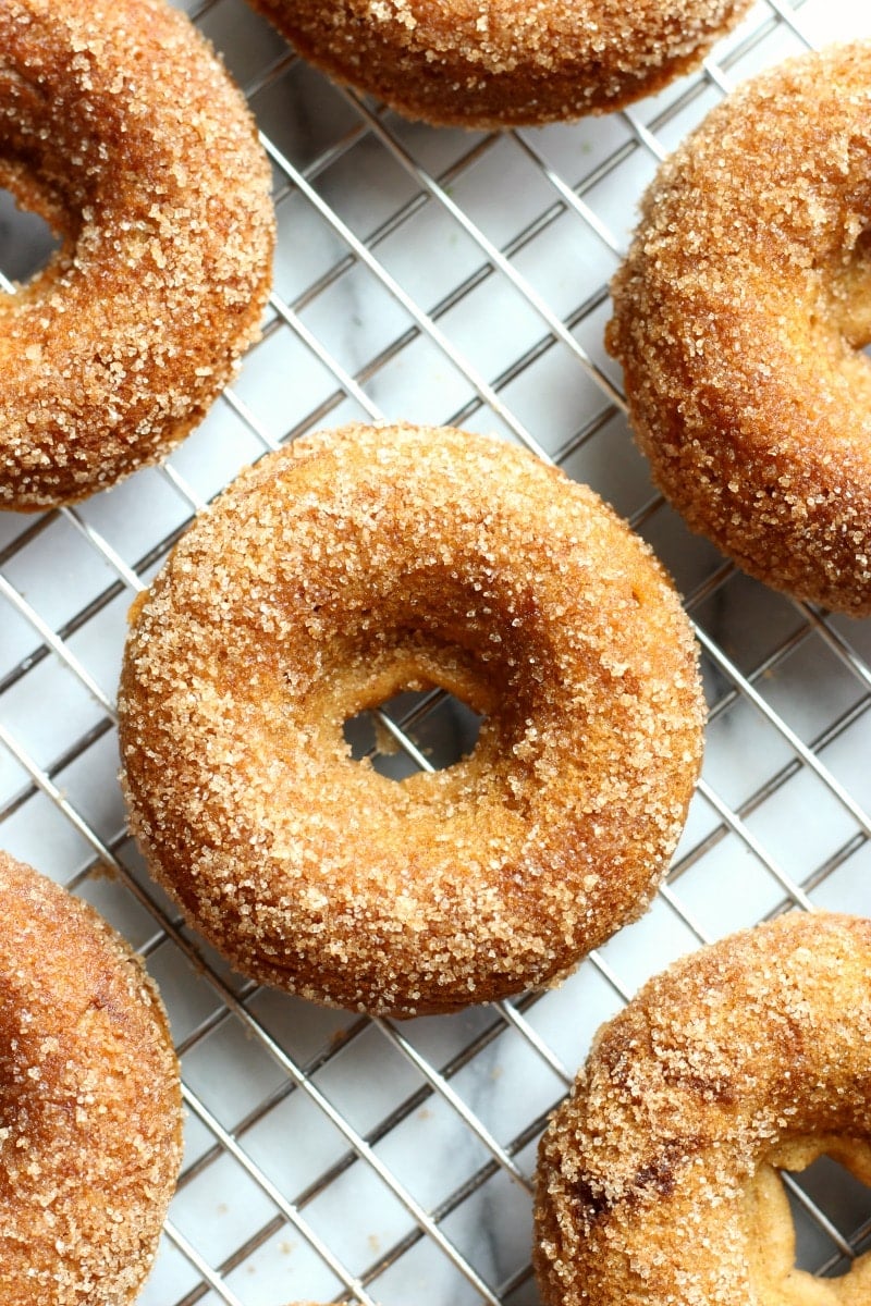 Baked Gluten-Free Apple Cider Donuts (Just like Farm Fresh Donuts!) | Garden in the Kitchen