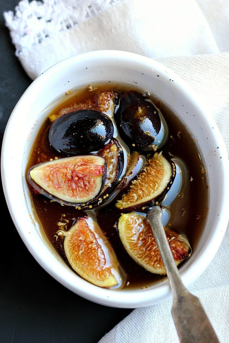 Maple Caramelized Figs | Garden in the Kitchen 