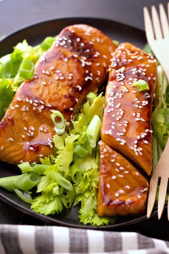 Instant Pot Soy-Free Asian Salmon | Garden in the Kitchen