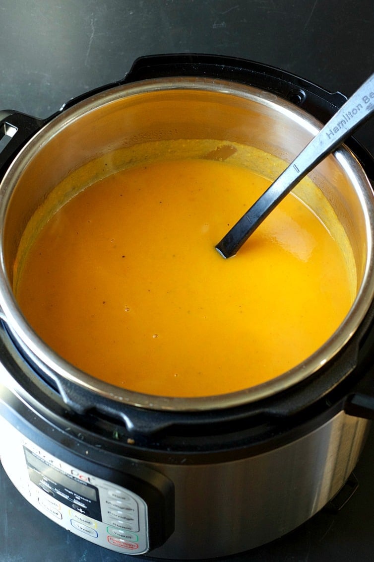 Instant Pot Leftover Vegetable Soup | Garden in the Kitchen 