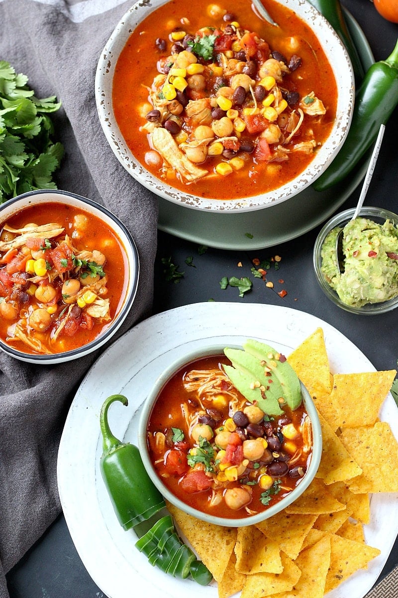 Instant Pot Mexican Chicken Soup 