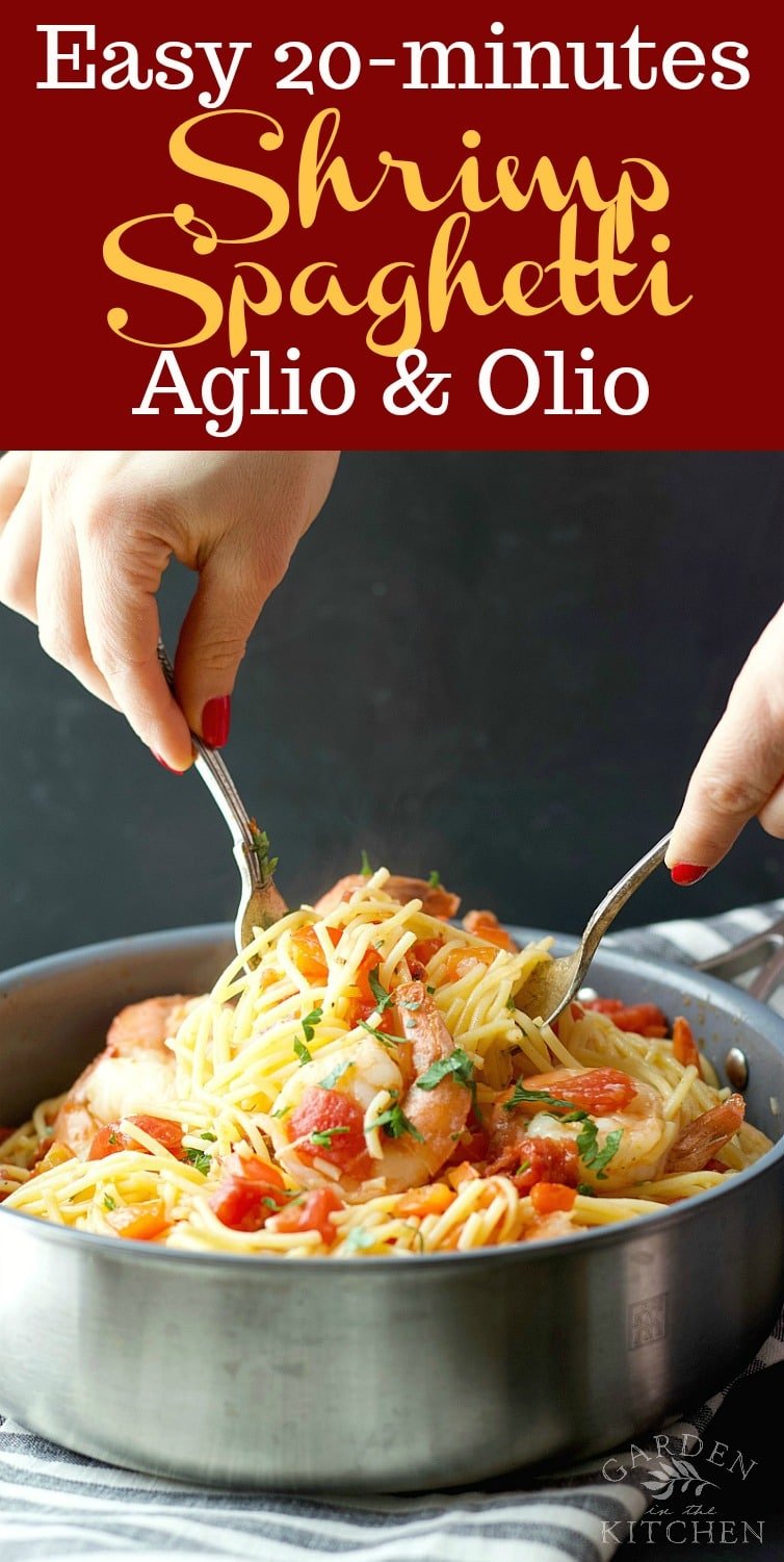 Shrimp Spaghetti Aglio & Olio