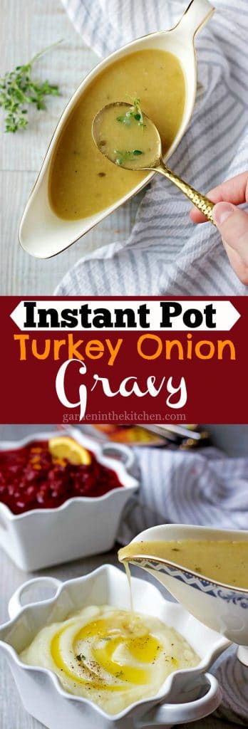 Instant Pot Turkey Onion Gravy