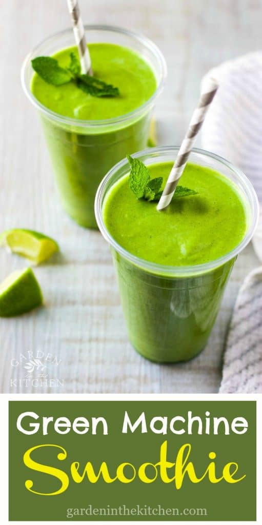 Green Machine Smoothie with Collagen Beauty Greens