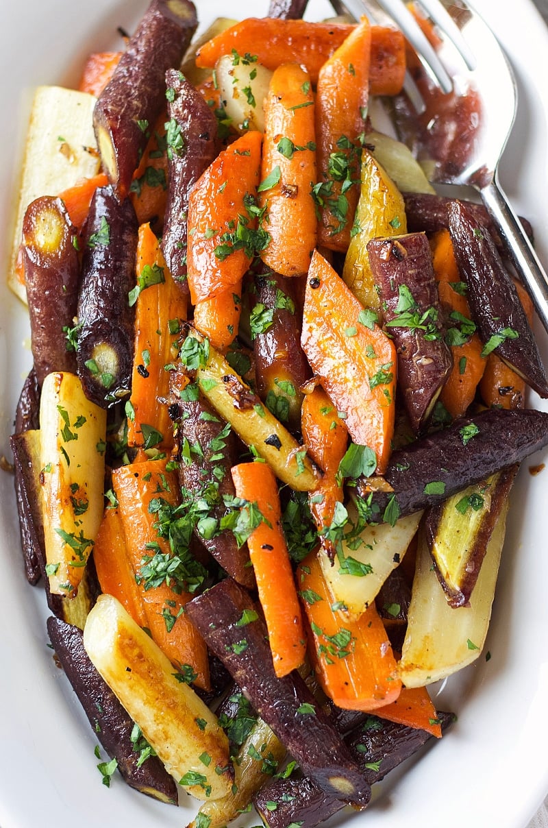 Roasted Carrots With