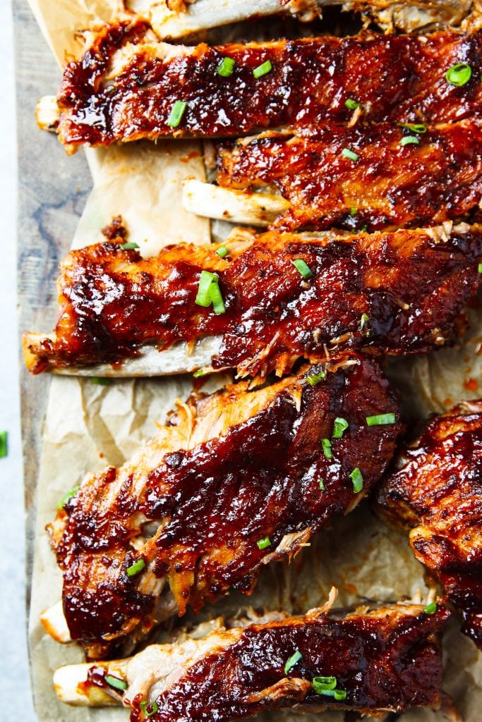 Juicy, finger-licking DELICIOUS falling off-the-bone Instant Pot Spare Ribs! 