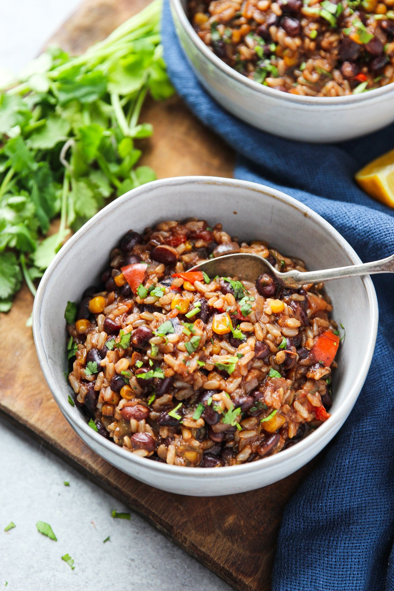 Mexican Rice And Beans Instant Pot Garden In The Kitchen