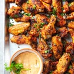 Dry-Rubbed Oven Baked Chicken Wings