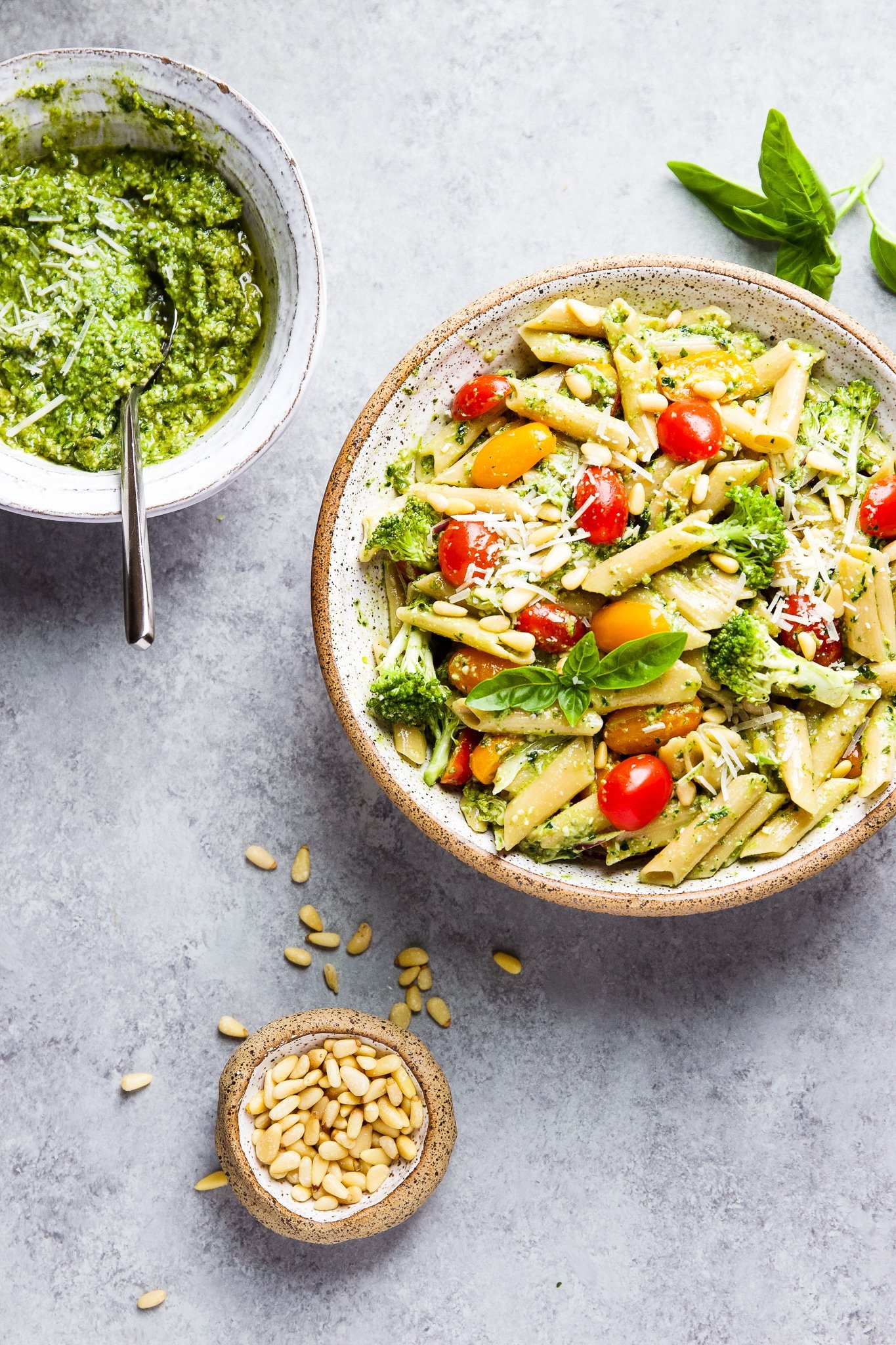 Easy Pesto Pasta Salad