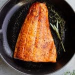 easy pan seared salmon