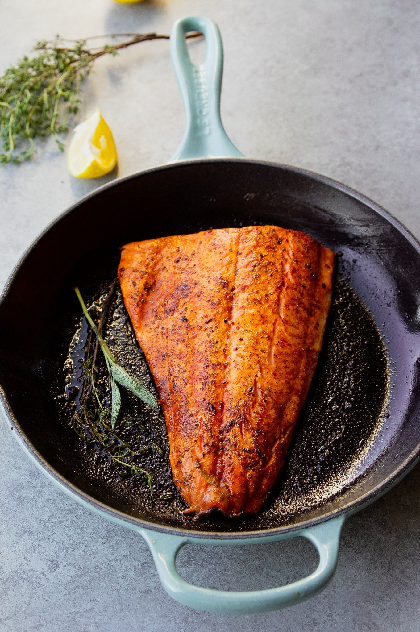 Pan Seared Salmon Recipe | Garden in the Kitchen