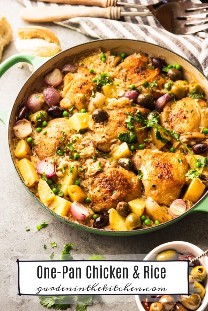 one pan chicken and rice