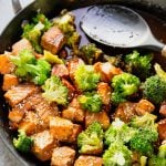 Salmon and Broccoli Stir Fry