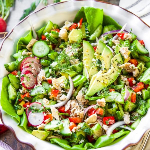 Green Tuna Salad | Garden in the Kitchen