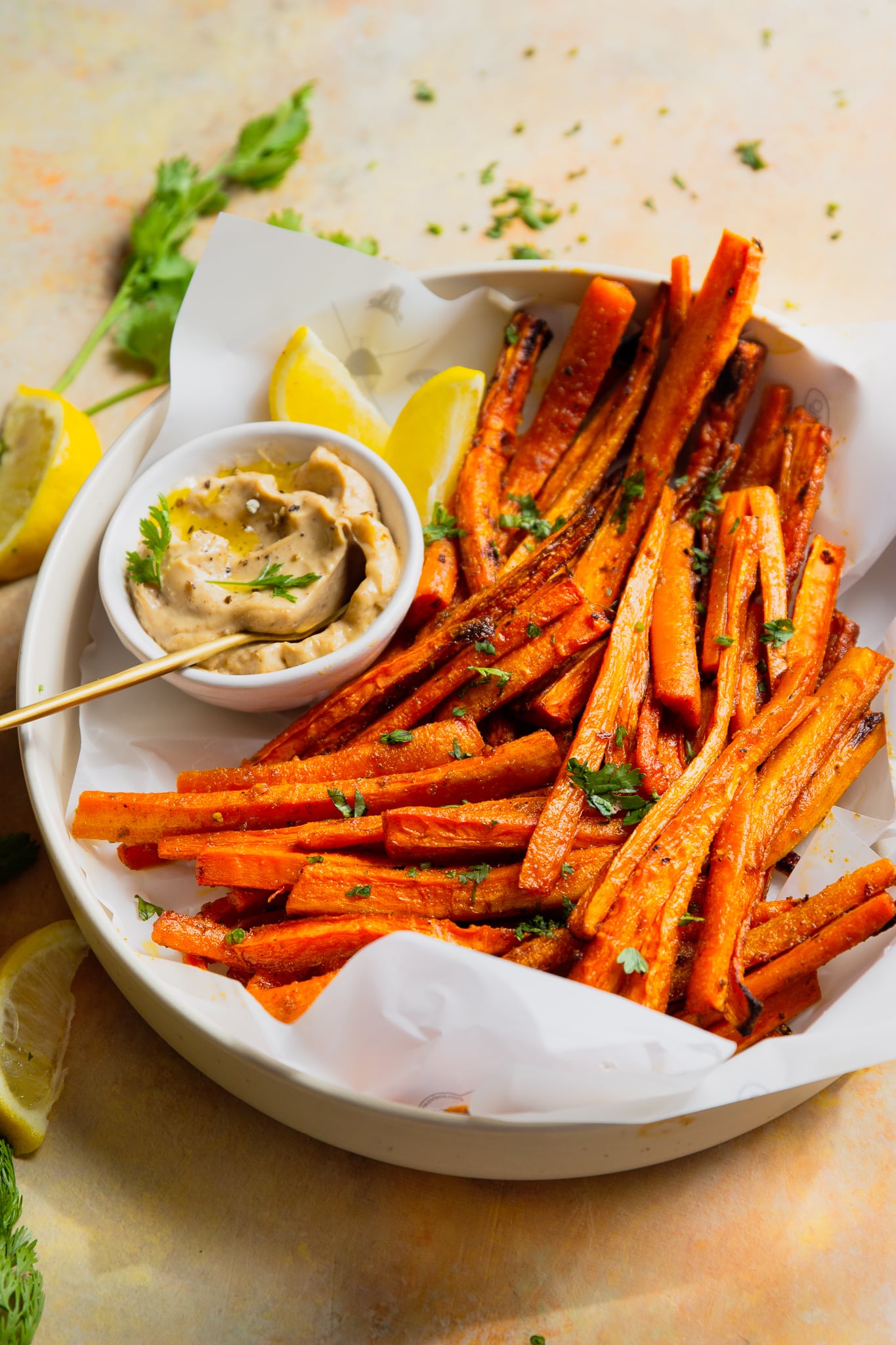 Oven Baked Carrot Fries | Garden in the Kitchen