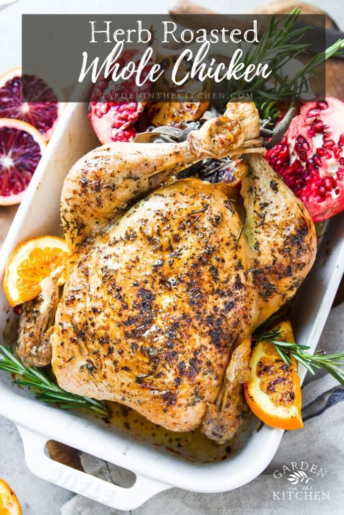 herb roasted whole chicken 