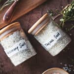 homemade herb salt