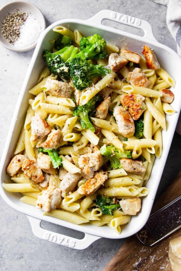 classic chicken broccoli pasta