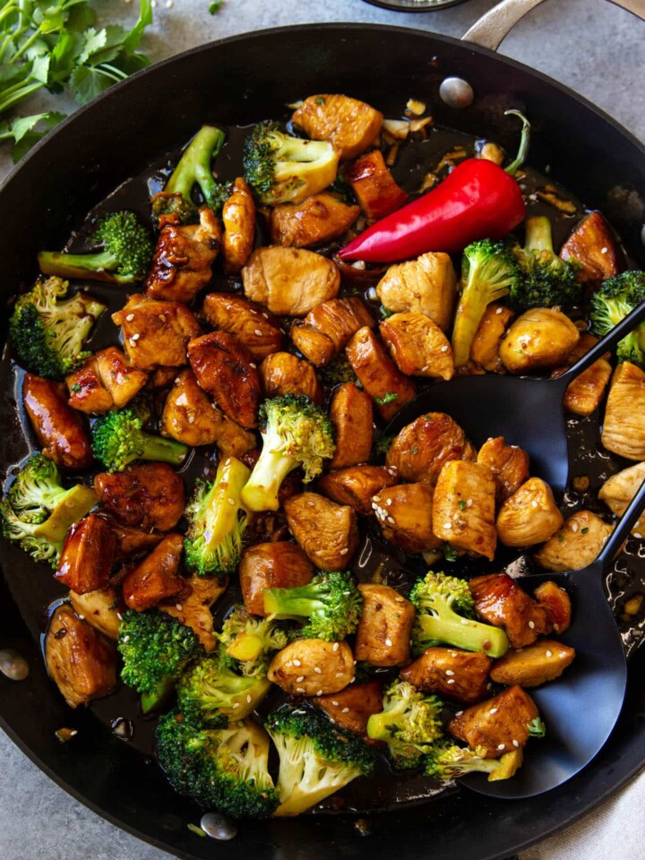 chicken broccoli stir fry soy free