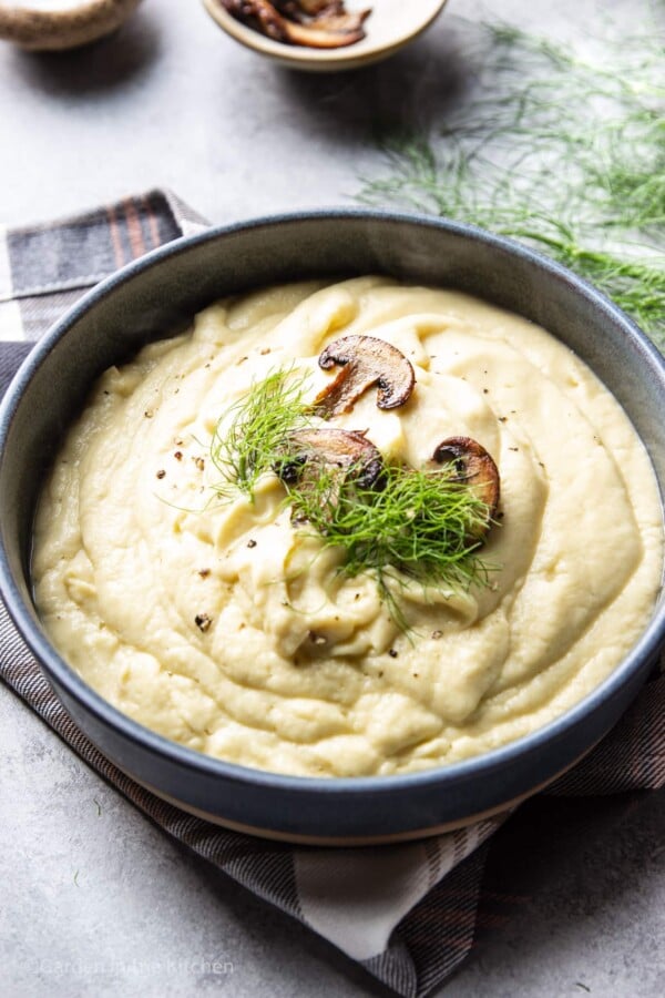 vegan cauliflower soup recipe