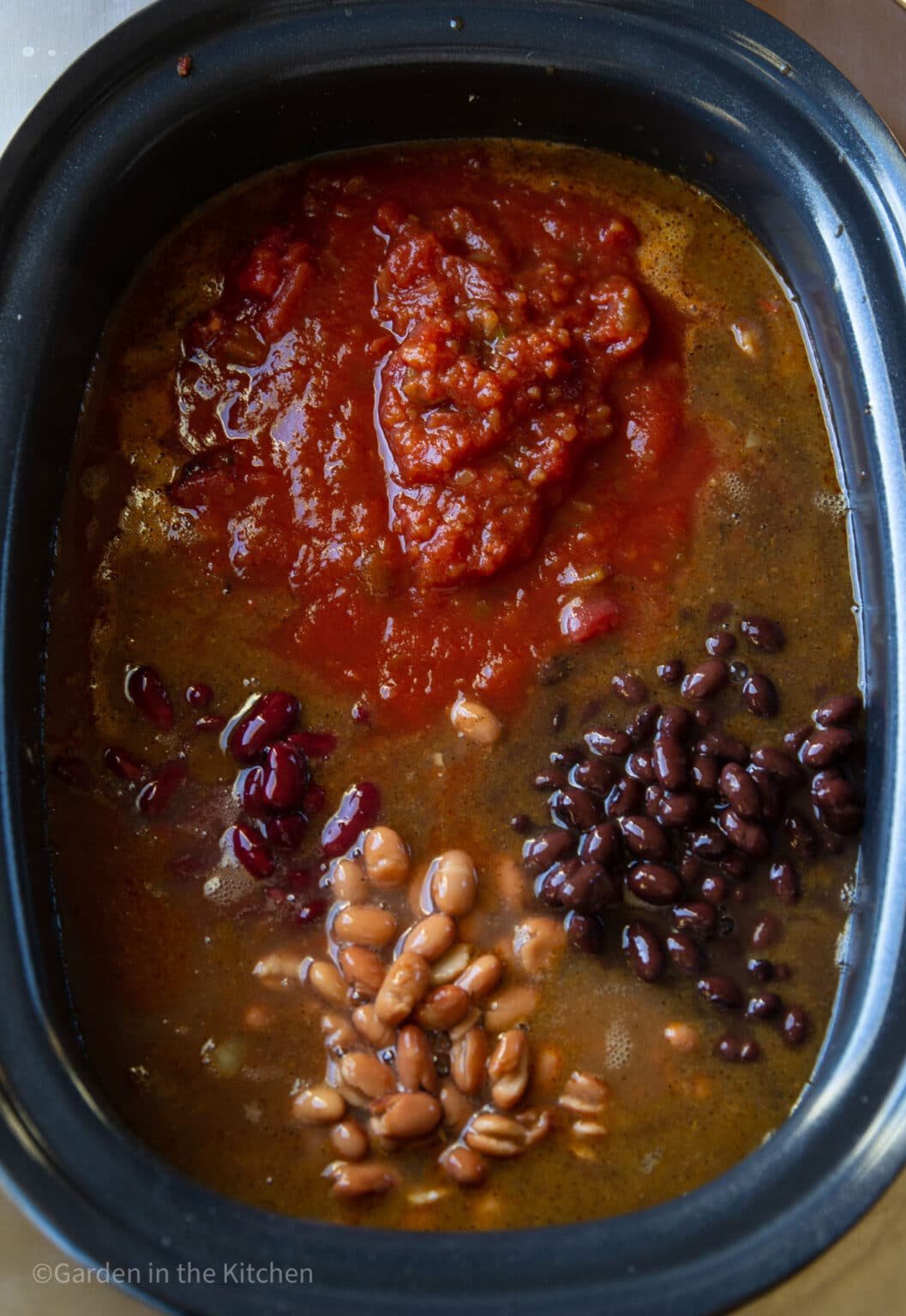 Slow Cooker Venison Chili Garden In The Kitchen