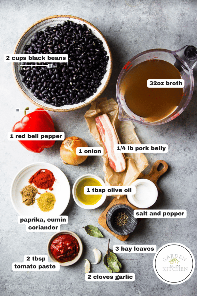 Instant Pot Brazilian Black Bean Soup Garden in the Kitchen