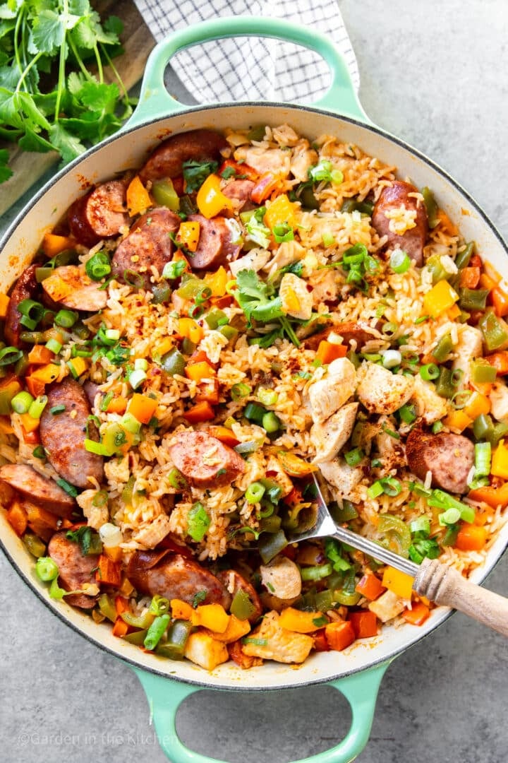 Chicken Jambalaya Recipe | Garden in the Kitchen