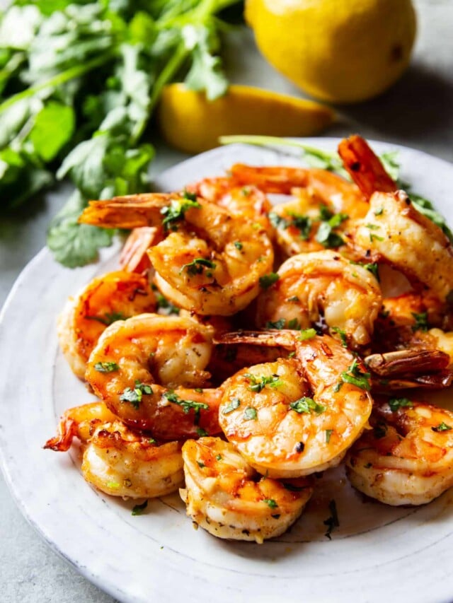 Air Fryer Shrimp Recipe | Garden in the Kitchen