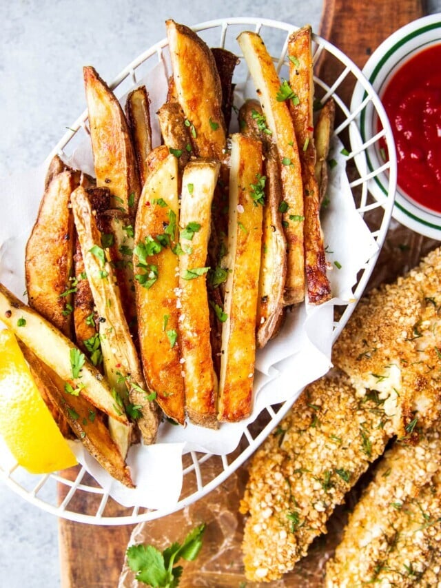 Oven Baked Fish and Chips