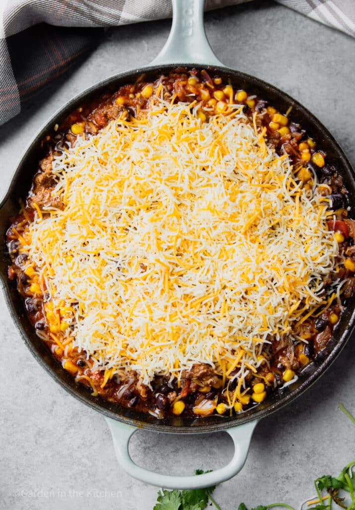 Ground Beef Taco Dip Garden in the Kitchen