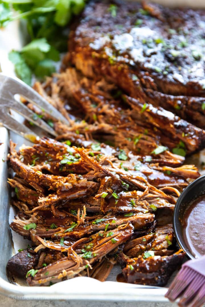 Slow Cooker Bourbon Beef Short Ribs | Garden in the Kitchen