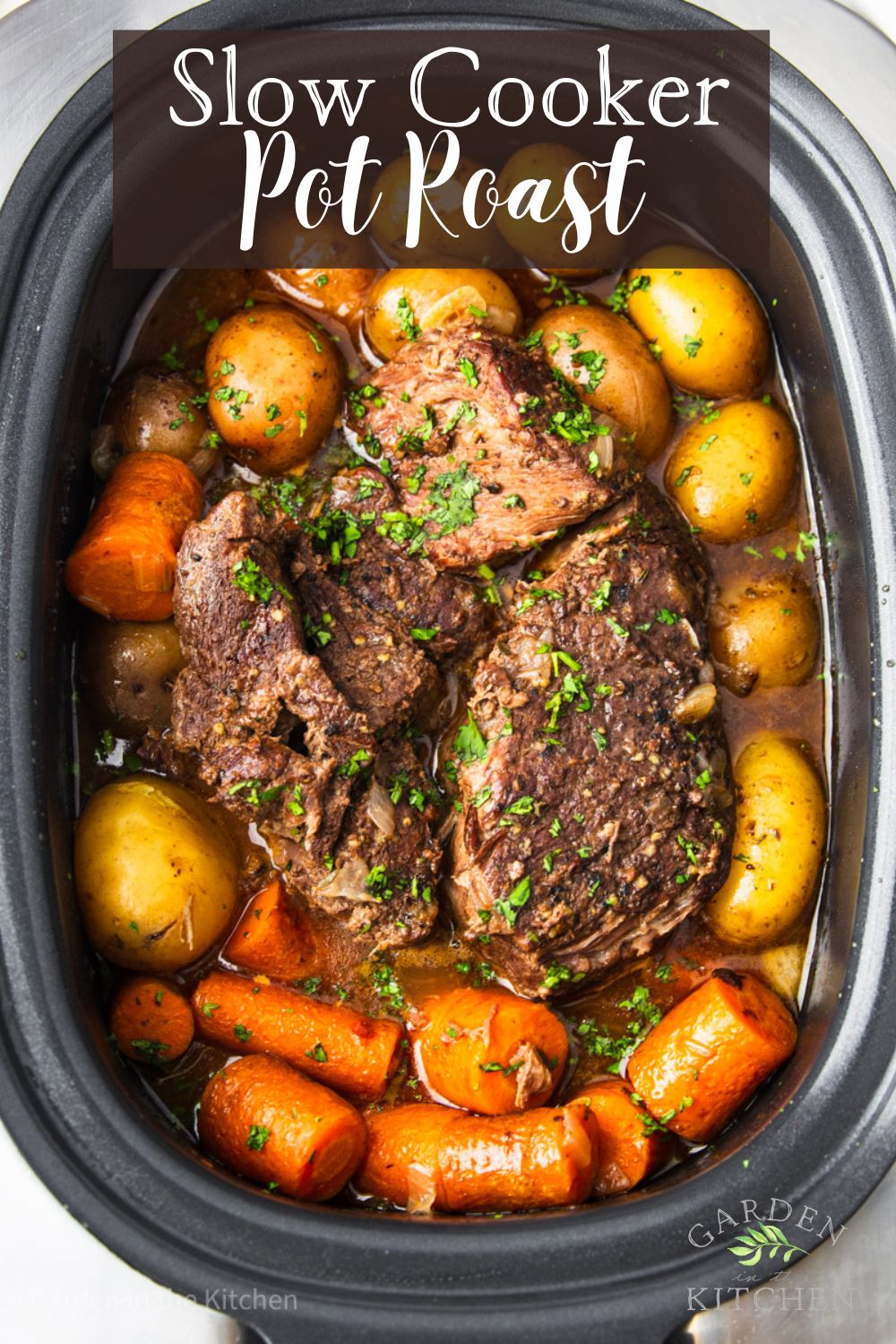 classic pot roast in slow cooker