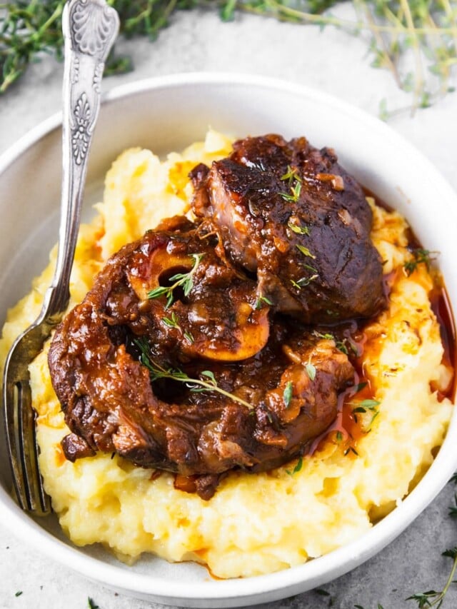 Classic Braised Beef Shank Osso Buco | Garden in the Kitchen