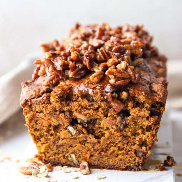 Maple Pecan Sweet Potato Bread