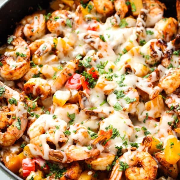 Shrimp Butternut Squash Skillet