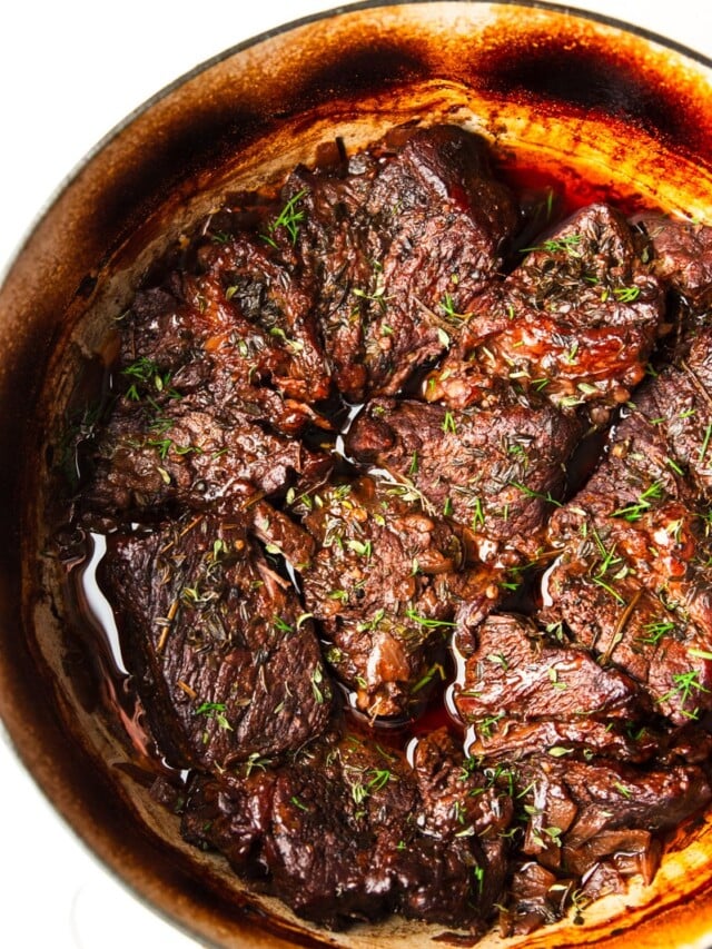 Red Wine Braised Beef