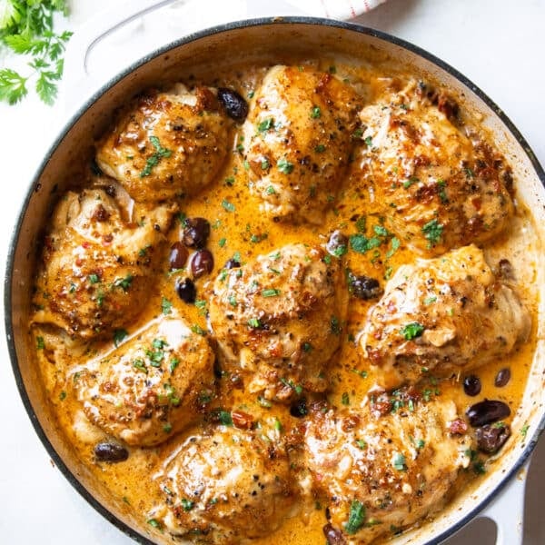 Marry Me Chicken Thighs