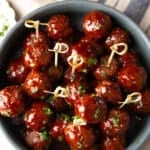 Slow Cooker Party Meatballs